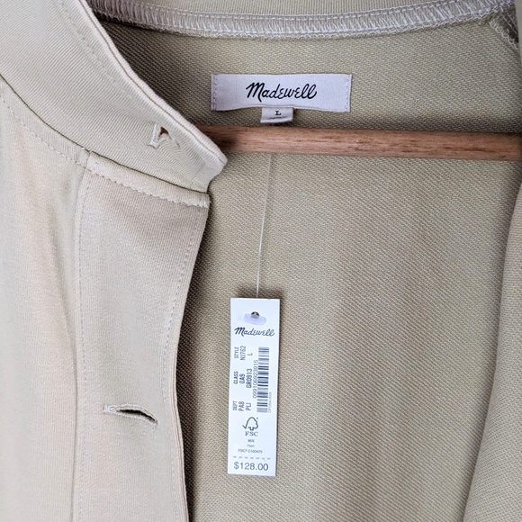 Madewell Structured Terry Longline Duster Coat - Picture 7 of 16